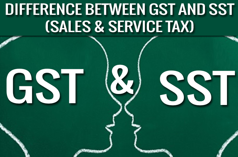 Difference in GST and SST