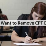 Remove CPT Entrance Exam