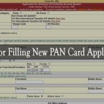 New PAN Card Application