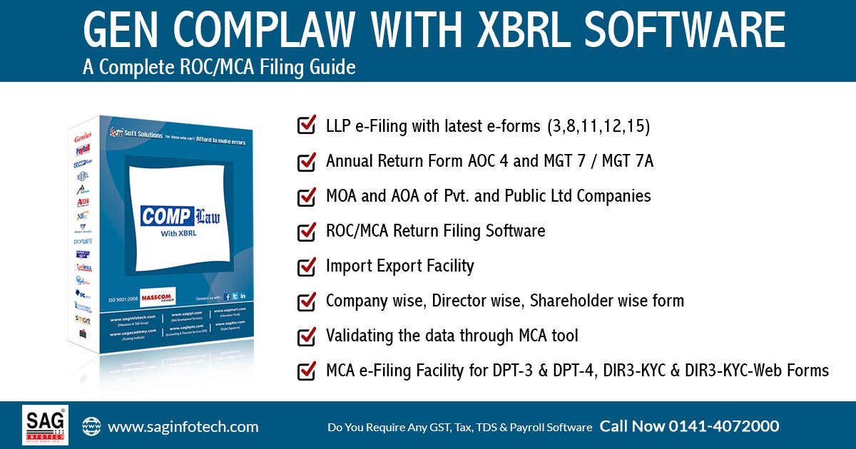 Gen Complaw - ROC & XRL Filing Software