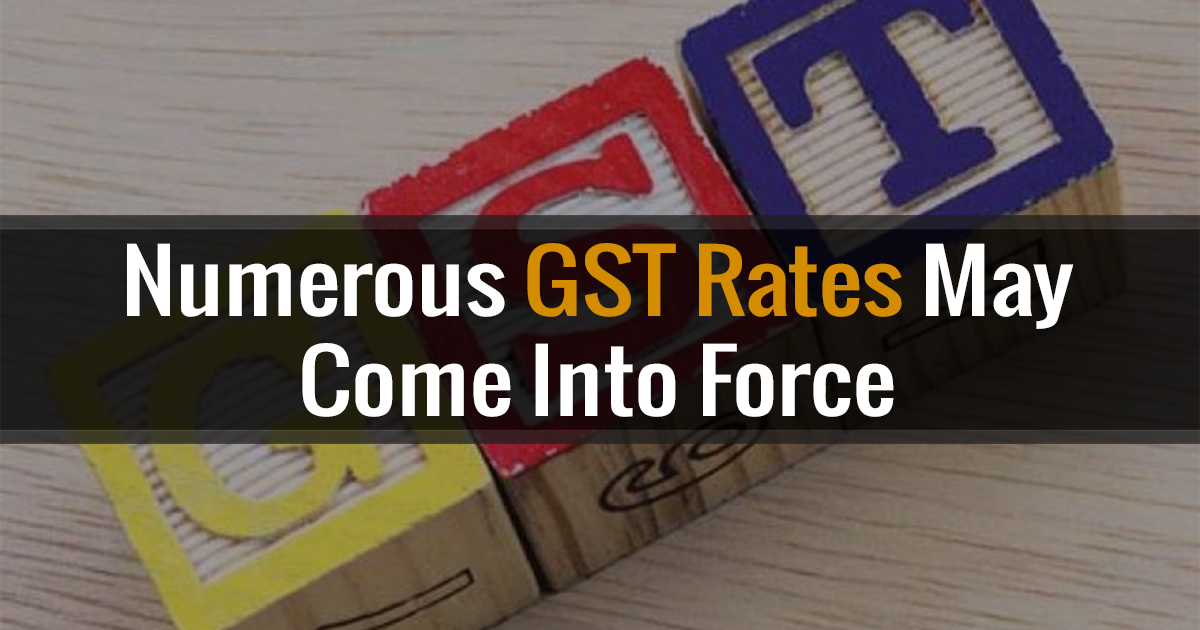 Numerous GST Rates