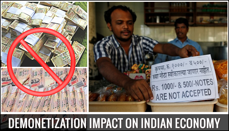 demonetization-impact-on-indian-economy
