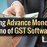 Paying Advance Money for GST Software Demo
