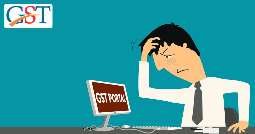 GST Portal Errors