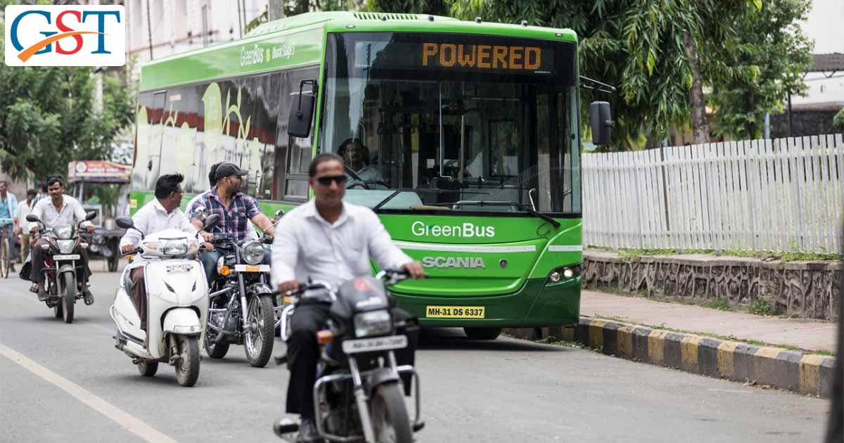 GST on Green Bus