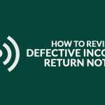 Defective Income Tax Return Notice