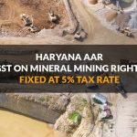 Haryana AAR GST On Mineral Mining Rights