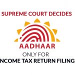 Supreme Court Aadhaar Card
