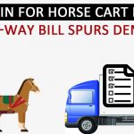 Horse Cart Pullers GST E-way Bill