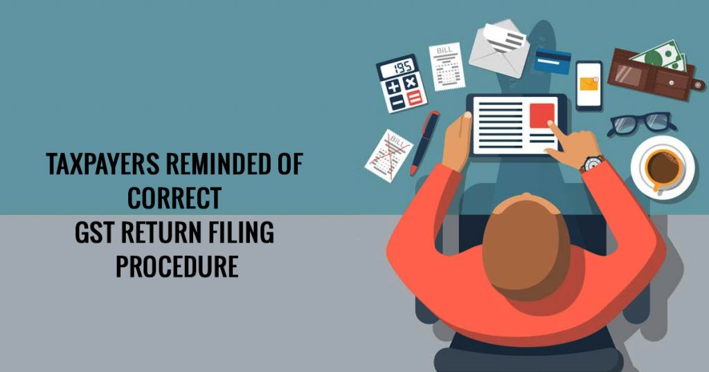 taxpayers-reminded-of-correct-gst-return-filing-procedure-sag-infotech