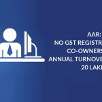 GST Registration Co-owners