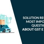 GST E Way Bill Question