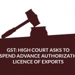 Suspend Advance Authorization Licence