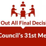 Final Decisions 31st GST Council Meeting