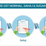 Compare GST Normal, Sahaj & Sugam-forms
