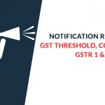 Notification CBIC GSTR 3B, 1, Threshold