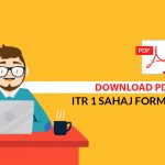 PDF Format ITR 1 Form, ITR 2 & ITR 3