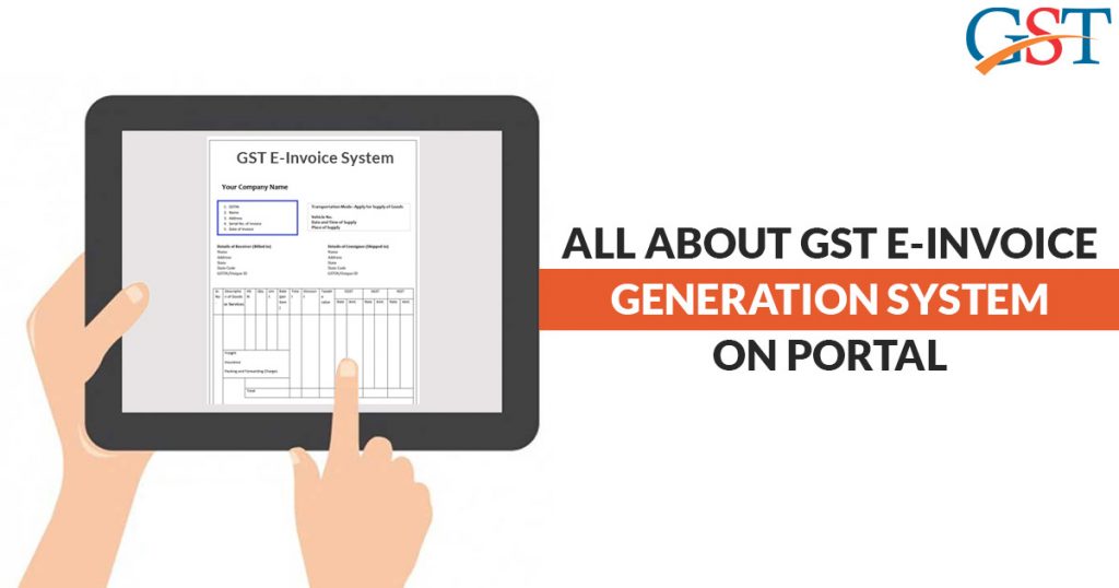GST E-Invoice Generation System