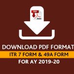 PDF Format ITR 7 & 49A Form