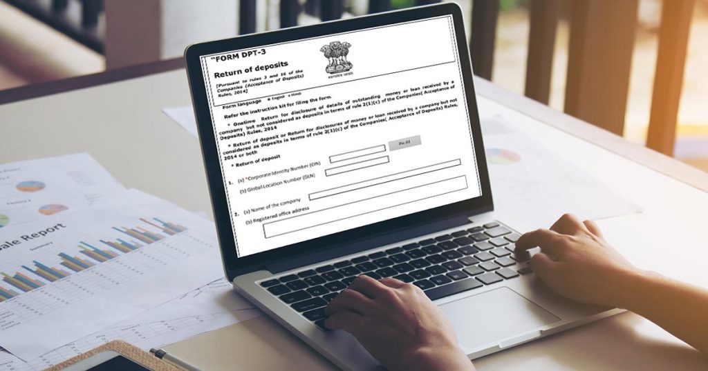 A Complete Guide to File DPT-3 Form (MCA) for Return of Deposits | SAG Infotech