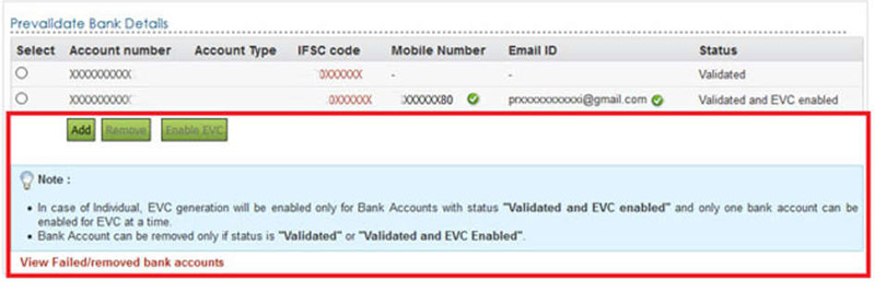 Pre-Validating Bank Account Verify