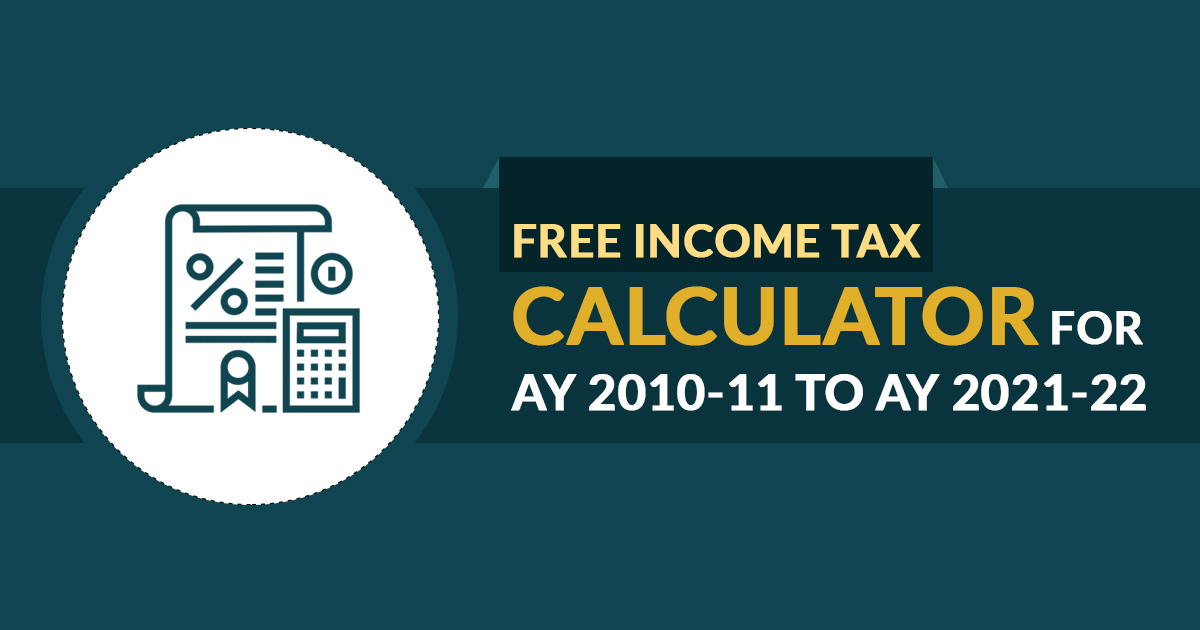 Free Income Tax Calculator For Fy 2022 23 Ay 2023 24 Sag Infotech 4794