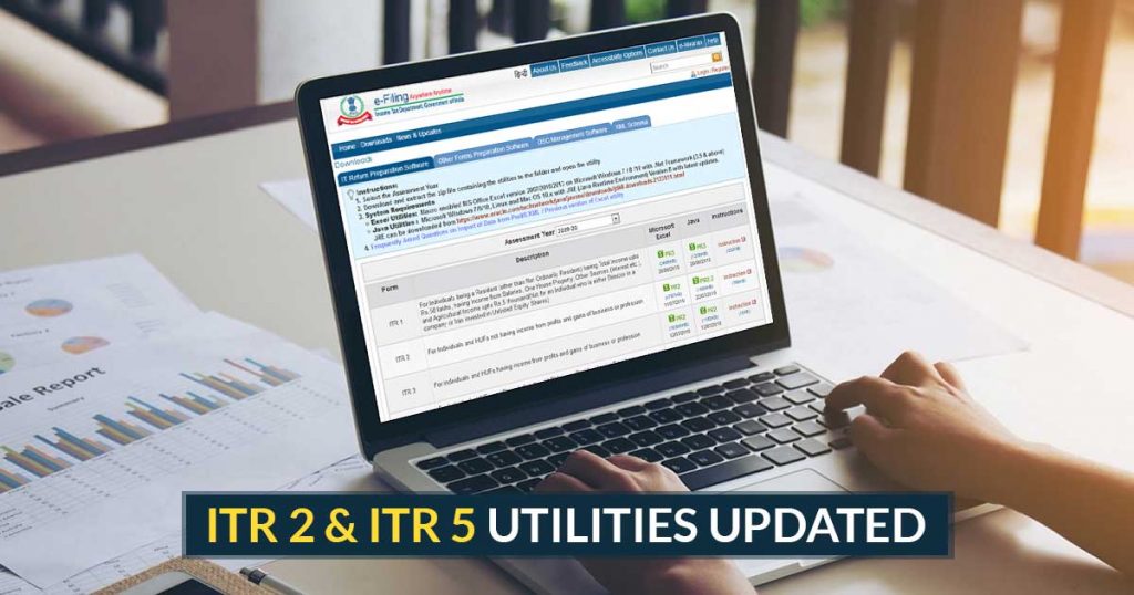 ITR 2 & ITR 5 Utilities Updated