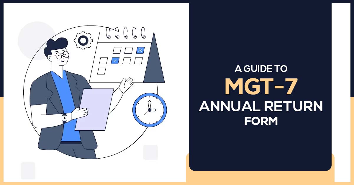 MGT 7 Form MCA