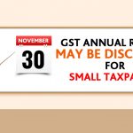 GST Annual Return for Small Taxpayers