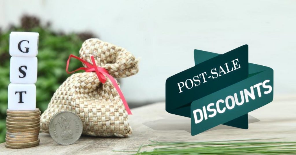 GST on Post Sale Discount