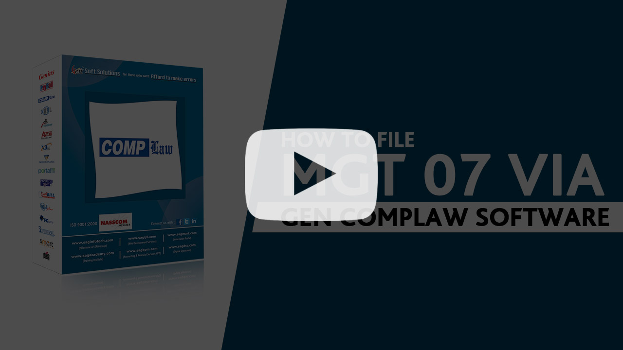 MGT 7 Filing by Gen CompLaw XBRL software