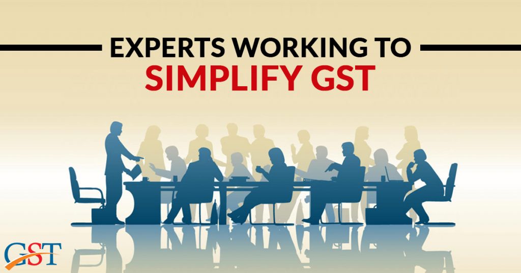 Experts Working to Simplify GST