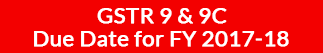 GSTR 9 & 9C Due Date
