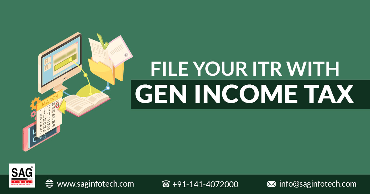 ITR 1 Filing Via Genius Income Tax Software