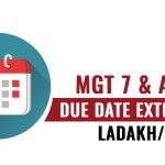 MGT 07 & AOC 4 Due Date Extended