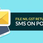 File Nil GST Returns By SMS on Portal