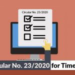 MCA Circular No. 23/2020 for Time Relaxation
