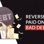 Reverse GST Paid on Bad Debtors