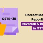 Ineligible ITC & ITC Reversal in GSTR 3B