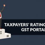 Taxpayers' Rating on the GST Portal