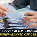 CBDT - Survey After Permission of Higher-Ranked Officers