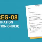 GST REG-08 Registration Cancellation Order