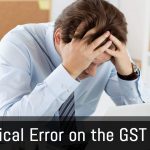 Technical Error on the GST Portal