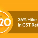 36 Percent Hike in GST Returns