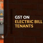GST on Electric Bill from Tenants