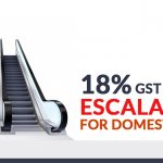 18 Percent GST on Escalators for Domestic Use