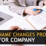 Name Changes Provisions for Company