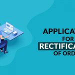 Application for Rectification of Order