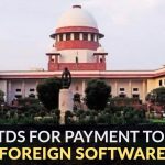 No TDS for Payment to Use Foreign Software