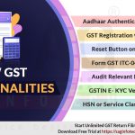 New GST Functionalities